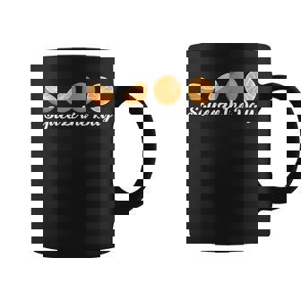 Squeeze The Day Orange Shirt Graphic Print Coffee Mug - Monsterry