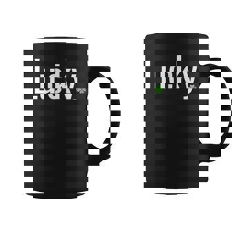 St Patricks Day Lucky Shamrock Shirt Graphic Print Coffee Mug - Monsterry