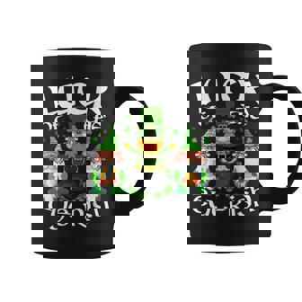 St Patrick's Day Optometrist Irish Gnome Lucky Eye Doctor Coffee Mug - Thegiftio UK