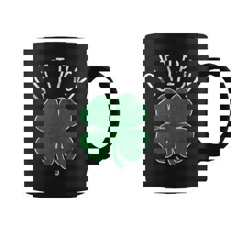 St Patrick's Day O'Tipsy Drinking Beer Drunk Shamrock Irish Graphic Print Coffee Mug - Monsterry