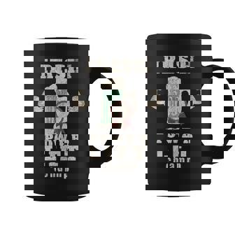 St Patrick's Irish Power Lift Champ Irish Green Beer T Tank Top Graphic Print Coffee Mug - Monsterry