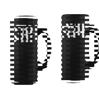 Staph Medical Bodyguard Doctor Puns Graphic Print Coffee Mug - Monsterry