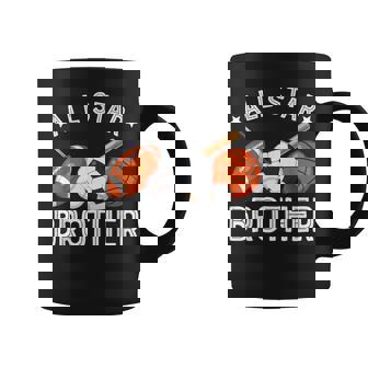 All Star Brother Of The Birthday Boy Basketball Soccer Sport Coffee Mug - Monsterry