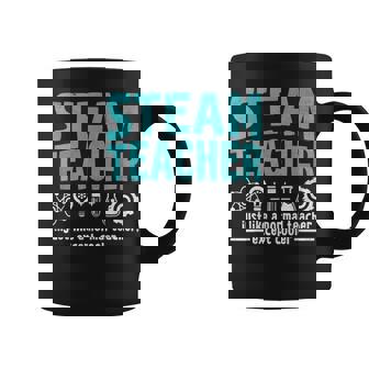 Steam Teacher Más Fresco Que Genial Educativo Taza de café - Regaloses