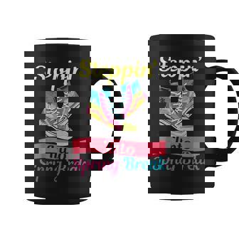 Stepping Into Spring Break Crew 2025 Girls Family Vacation Coffee Mug | Mazezy