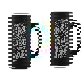 I Stole Their Hearts Tie Dye Adoption Gotcha Day Graphic Print Coffee Mug - Monsterry