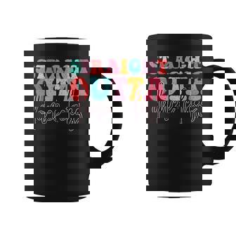 Straight Outta Dance Class Colorful Dance Vibes Graphic Print Coffee Mug - Monsterry