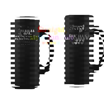 Straight Unfortunately Lesbian Pride Gay Pride Graphic Print Coffee Mug - Monsterry