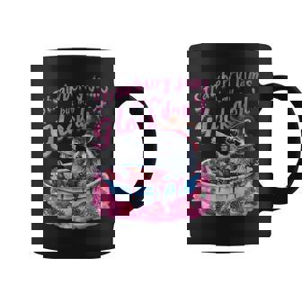 Strawberry Jams But My Dont Raccoon Coffee Mug - Monsterry