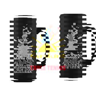 Sunshine Table Tennis Holiday Summer Sports Graphic Print Coffee Mug - Monsterry