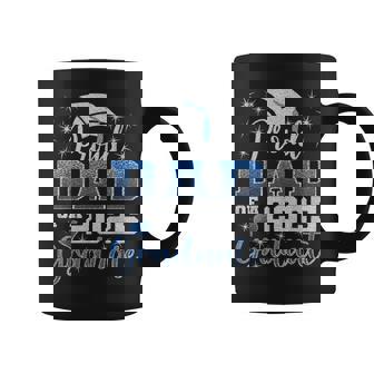 Super Proud Dad Of 2025 Graduate Awesome Family College Graphic Print Coffee Mug - Monsterry