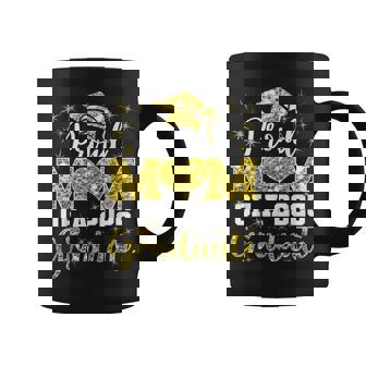 Super Proud Mom Of 2025 Graduate Family College Mother Heart Coffee Mug - Monsterry
