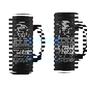 Super Proud Nana Of 2025 Graduate Awesome Family College Graphic Print Coffee Mug - Monsterry