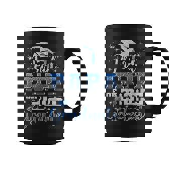 Super Proud Papa Of 2025 Graduate Awesome Family College Graphic Print Coffee Mug - Monsterry