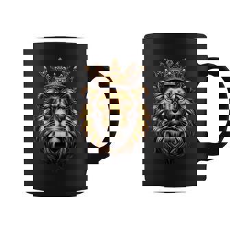 Superbe Couronne De Lion Le Roi De La Savane Pour Hommes Et Enfants Tasse - Cadeauxyz