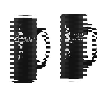 Swan Lake Ballet Ballerina Pointe Dance Dancer Graphic Graphic Print Coffee Mug - Monsterry