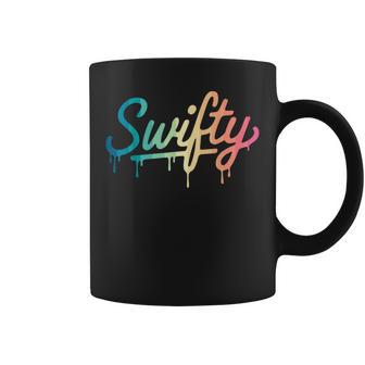 Swifty Fan Merchandise Ns Colourful Taylor Outfit Drip Tassen - Geschenkecke