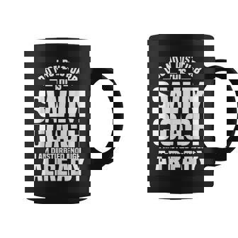 Swim Coach Professional Instructor Trainer Swimming Lesson Graphic Print Coffee Mug - Monsterry