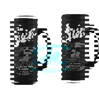 Swim Coach Swimming Lesson Sport Professional Instructor Graphic Print Coffee Mug - Monsterry