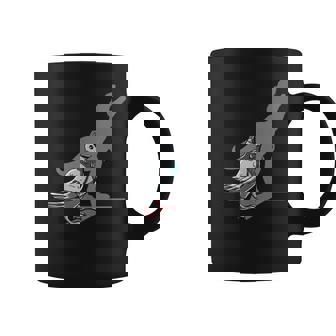 T-Rex Pigeon Shadow Cute Dove Columbidae Pet Bird Lover Tank Top Graphic Print Coffee Mug - Monsterry