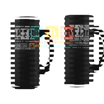Tabla Periódica De Concienciación Sobre El Autismo Taza de café - Regaloses