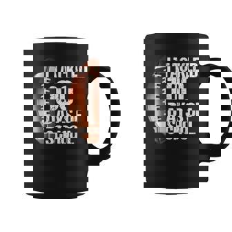 I Tackled 100 Days School 100Th Day Football Teacher Student Coffee Mug - Monsterry