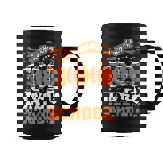 I Tackled 100 Days Of School Football Boys 100Th Day Style Coffee Mug | Mazezy