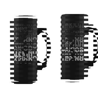 Taekwondo Regalo Marciales Artes Entrenamiento De Taekwondo Taza de café - Regaloses
