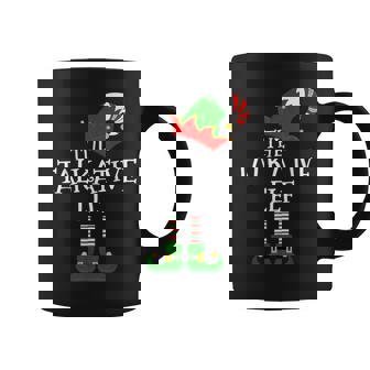 The Talkative Elf Matching Family Group Christmas Graphic Print Coffee Mug - Monsterry