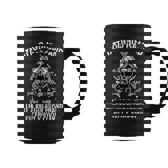 Tattooed Husband Cool Tattoo Art Lover Tank Top Graphic Print Coffee Mug - Monsterry