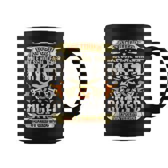 Tattooed Middle School Teacher Inked & Educated Stereotype Graphic Print Coffee Mug - Monsterry
