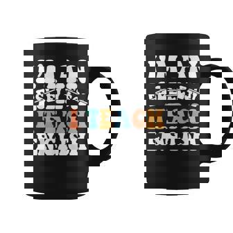 I Teach English I'm An Esl Ell Esol Teacher Appreciation Taza de café - Regaloses