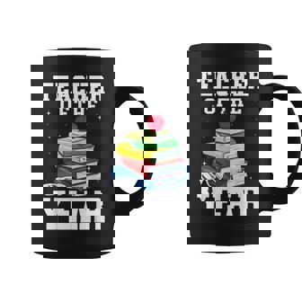 Teacher Of The Year Graphic Print Coffee Mug - Monsterry