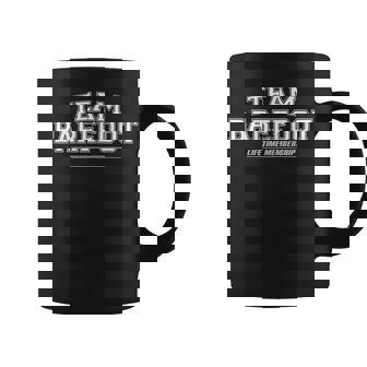 Team Barefoot Cadeau De Famille Fière Tasse - Cadeauxyz