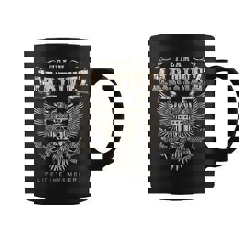 Team Martinez Family Name Lifetime Member Graphic Print Coffee Mug - Monsterry