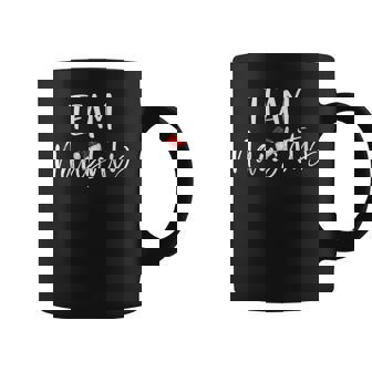 Team Naughty Christmas Family Matching Pajamas Graphic Print Coffee Mug - Monsterry