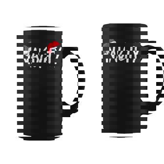 Team Naughty Nice Matching Christmas Couples Costume Graphic Print Coffee Mug - Monsterry