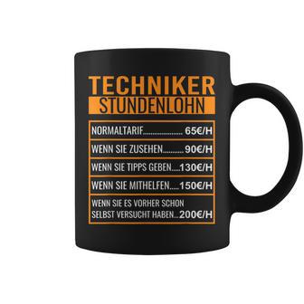 It Techniker Stundenlohn Techniker Tassen - Geschenkecke