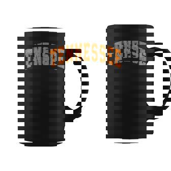 Tennessee Tn Vintage Athletic Sports Orange Style Coffee Mug - Thegiftio