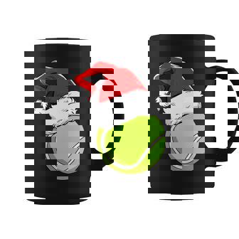 Tennis Coach Player Ball Christmas Xmas Holiday Graphic Print Coffee Mug - Monsterry