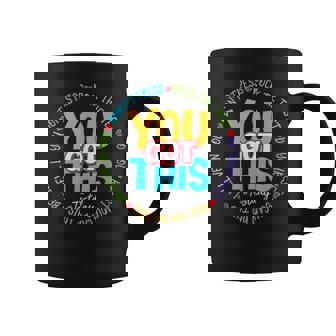 Test Day You Got This Rock The Test Teacher Testing Day Coffee Mug - Monsterry