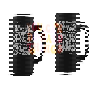 Test Day Teacher -You Can Do Hard Things Graphic Print Coffee Mug - Monsterry