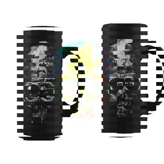 Tête De Mort Avec Palmiers Crâne Sugar Skull Plage S-Xxxl Tasse - Cadeauxyz