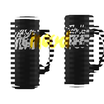Thank You Mood Graphic Print Coffee Mug - Monsterry