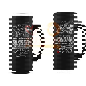 That's My Grandson Out There Baseball Grandma Coffee Mug | Seseable CA