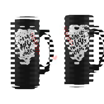 That’S My Nephew Out There Baseball Aunt Heart Coffee Mug - Thegiftio UK
