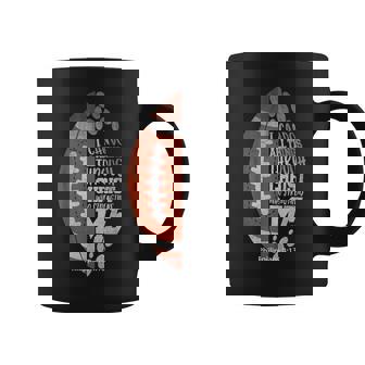 I Can Do All Things Through Christ Football Christ Jesus Coffee Mug - Seseable