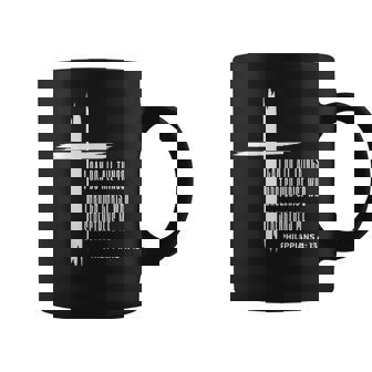I Can Do All Things Through Christ Who Strengthens Me Back Coffee Mug - Monsterry