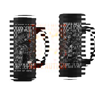 I Think I Might Have Autism Hard Skeleton Meme Bootleg Graphic Print Coffee Mug - Monsterry