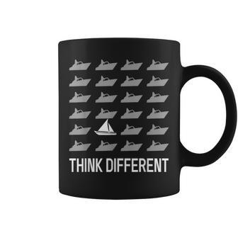 Think Different Sailing Boat Sailing Captain Skipper Tassen - Geschenkecke